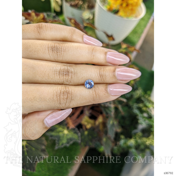 1.01 Ct. Blue Sapphire from Ceylon (Sri Lanka)