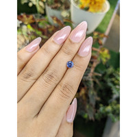 0.98 Ct. Blue Sapphire from Ceylon (Sri Lanka) Life Style