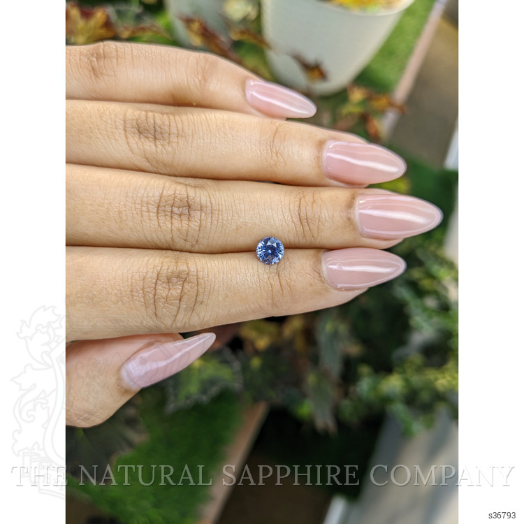 0.98 Ct. Blue Sapphire from Ceylon (Sri Lanka)