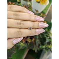 0.82 Ct. Peach Sapphire from Ceylon (Sri Lanka) Life Style