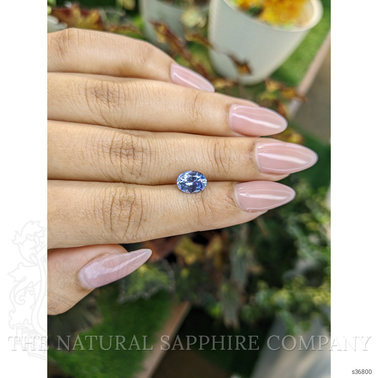 1.71 Ct. Blue Sapphire from Ceylon (Sri Lanka)