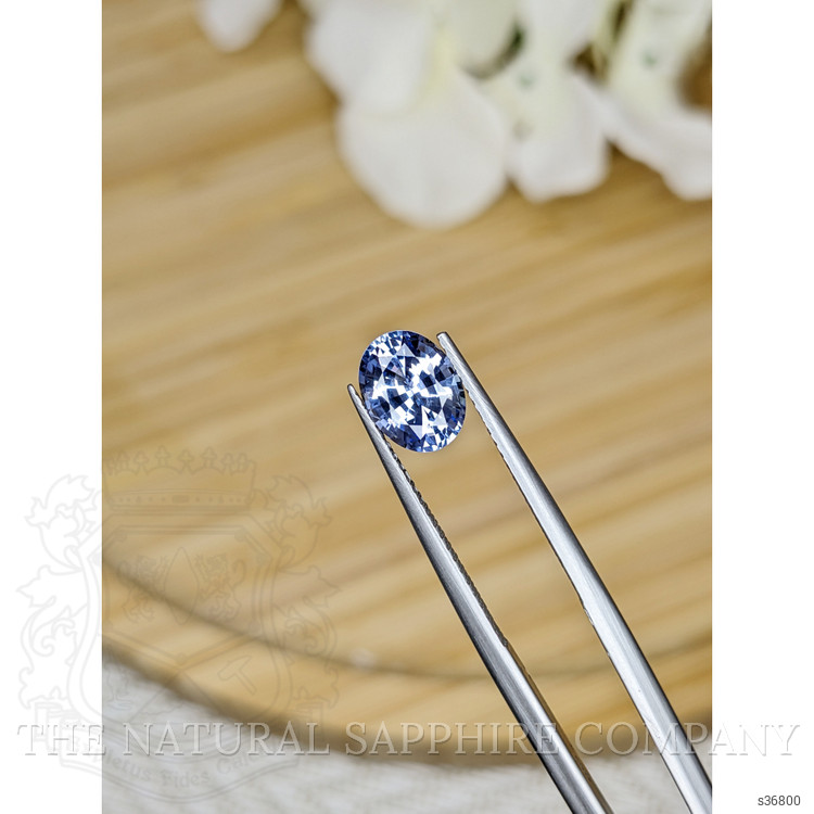 1.71 Ct. Blue Sapphire from Ceylon (Sri Lanka)