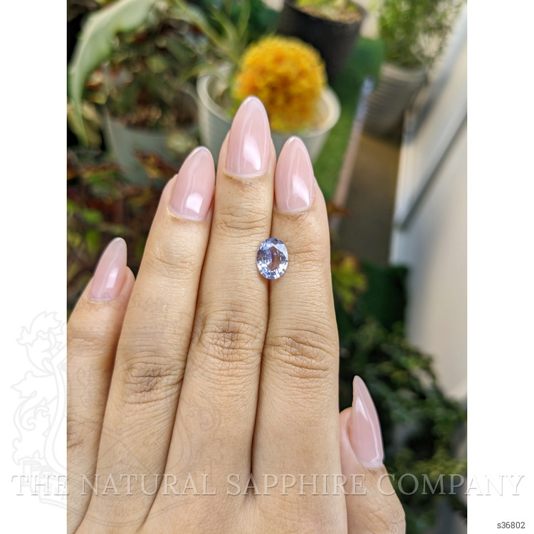 1.75 Ct. Blue Sapphire from Ceylon (Sri Lanka)