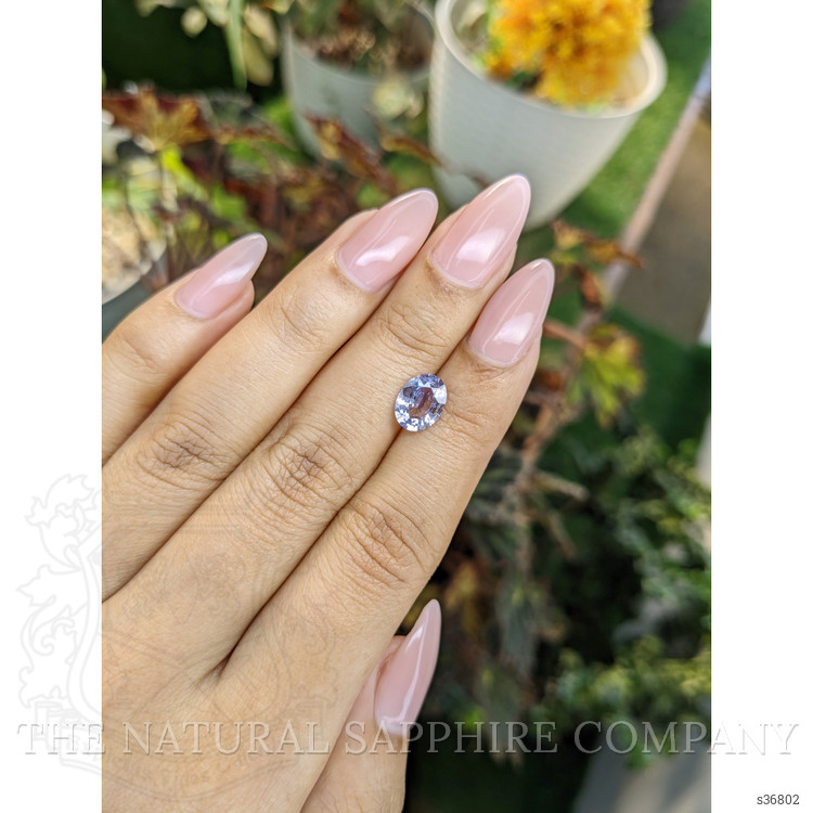 1.75 Ct. Blue Sapphire from Ceylon (Sri Lanka)