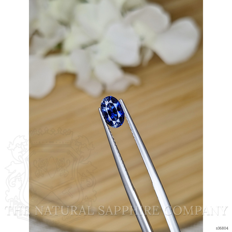 0.99 Ct. Blue Sapphire from Ceylon (Sri Lanka)