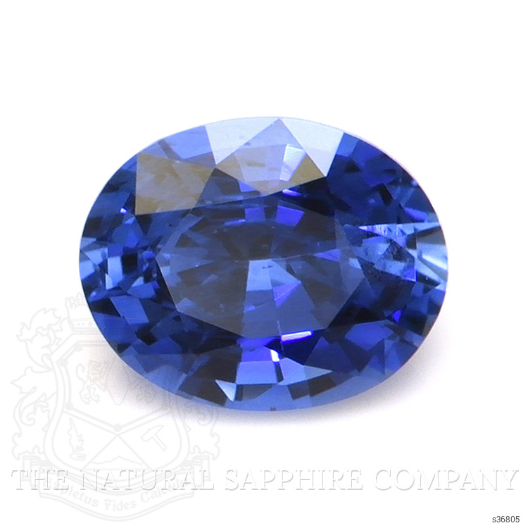 0.58 Ct. Blue Sapphire from Ceylon (Sri Lanka)