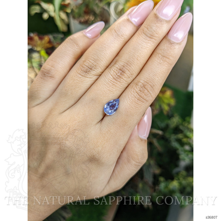 2.84 Ct. Blue Sapphire from Ceylon (Sri Lanka)