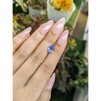 2.84 Ct. Blue Sapphire from Ceylon (Sri Lanka) Life Style