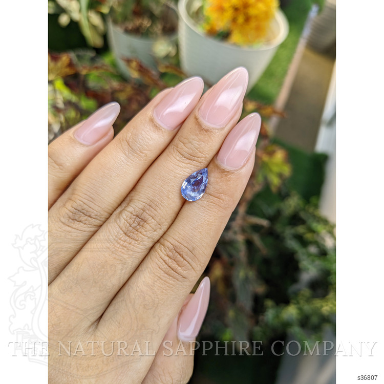 2.84 Ct. Blue Sapphire from Ceylon (Sri Lanka)