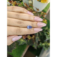 2.84 Ct. Blue Sapphire from Ceylon (Sri Lanka) Life Style
