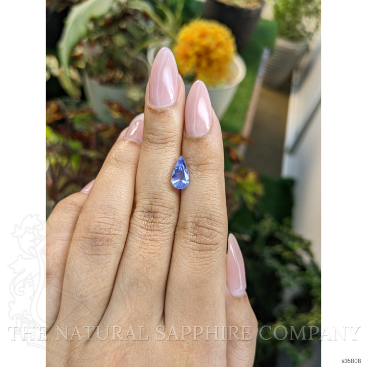 1.90 Ct. Blue Sapphire from Ceylon (Sri Lanka)