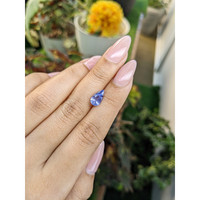 1.90 Ct. Blue Sapphire from Ceylon (Sri Lanka) Life Style