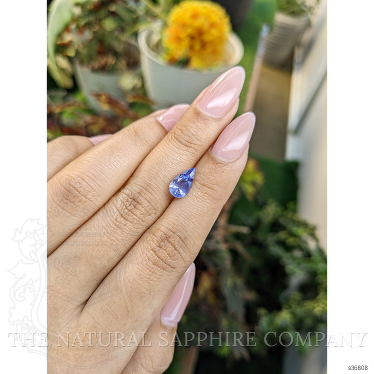 1.90 Ct. Blue Sapphire from Ceylon (Sri Lanka)