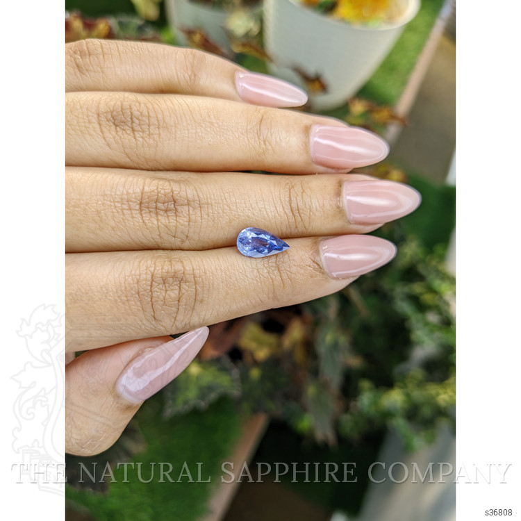 1.90 Ct. Blue Sapphire from Ceylon (Sri Lanka)