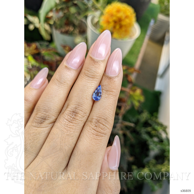 1.49 Ct. Blue Sapphire from Ceylon (Sri Lanka)