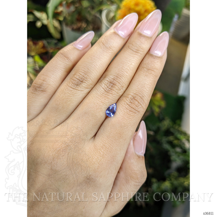 1.03 Ct. Blue Sapphire from Ceylon (Sri Lanka)
