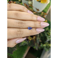 1.03 Ct. Blue Sapphire from Ceylon (Sri Lanka) Life Style