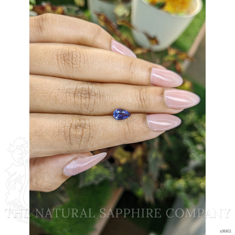 1.03 Ct. Blue Sapphire from Ceylon (Sri Lanka)