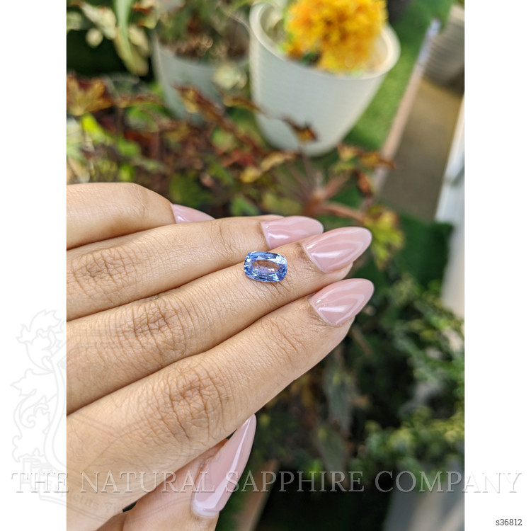 1.80 Ct. Blue Sapphire from Ceylon (Sri Lanka)