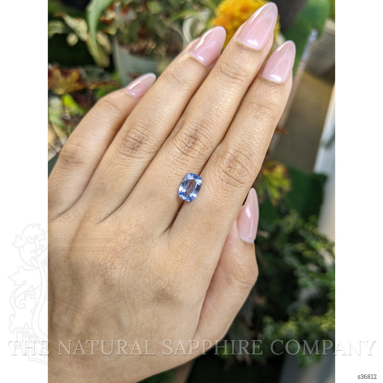 1.80 Ct. Blue Sapphire from Ceylon (Sri Lanka)