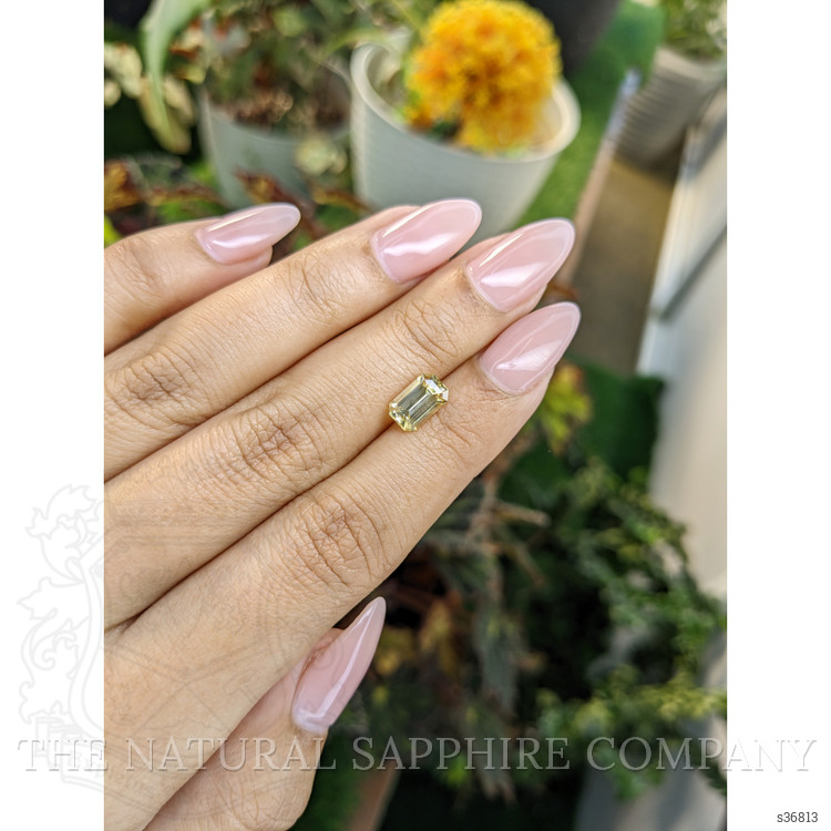 1.76 Ct. Yellow Sapphire from Ceylon (Sri Lanka)