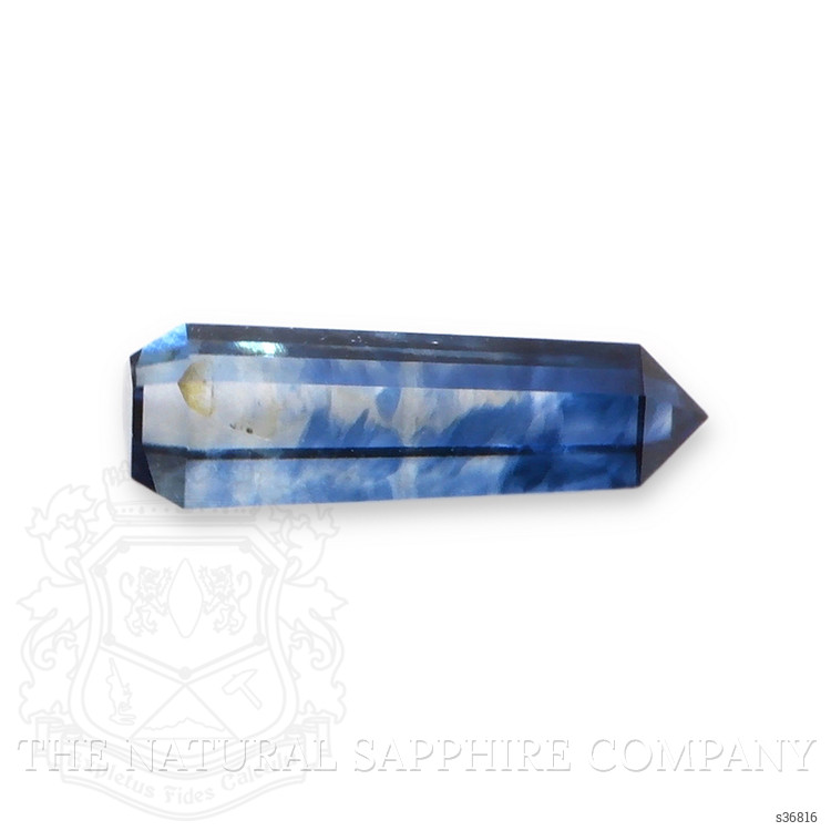 2.76 Ct. Bi Color Rough Sapphire Crystal from Ceylon (Sri Lanka)