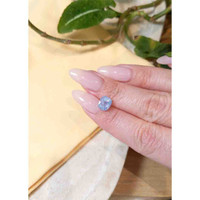 2.37 Ct. Blue Sapphire from Burma (Myanmar) Life Style