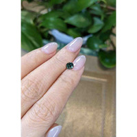 0.90 Ct. Bluish Green Sapphire from Madagascar Life Style