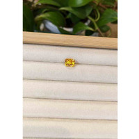 3.12 Ct. Orangish Yellow Sapphire from Ceylon (Sri Lanka) Life Style