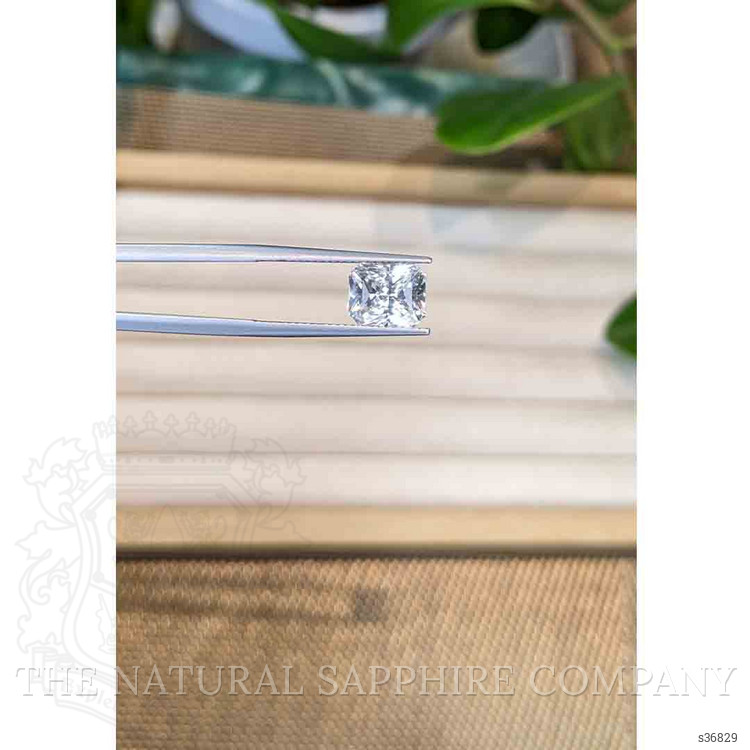 4.06 Ct. White Sapphire from Ceylon (Sri Lanka)