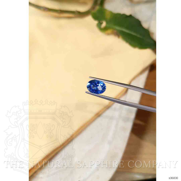2.52 Ct. Blue Sapphire from Ceylon (Sri Lanka)