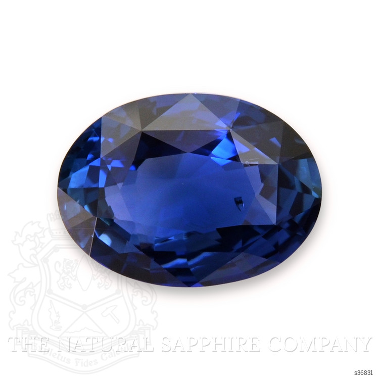 2.01 Ct. Blue Sapphire from Ceylon (Sri Lanka)