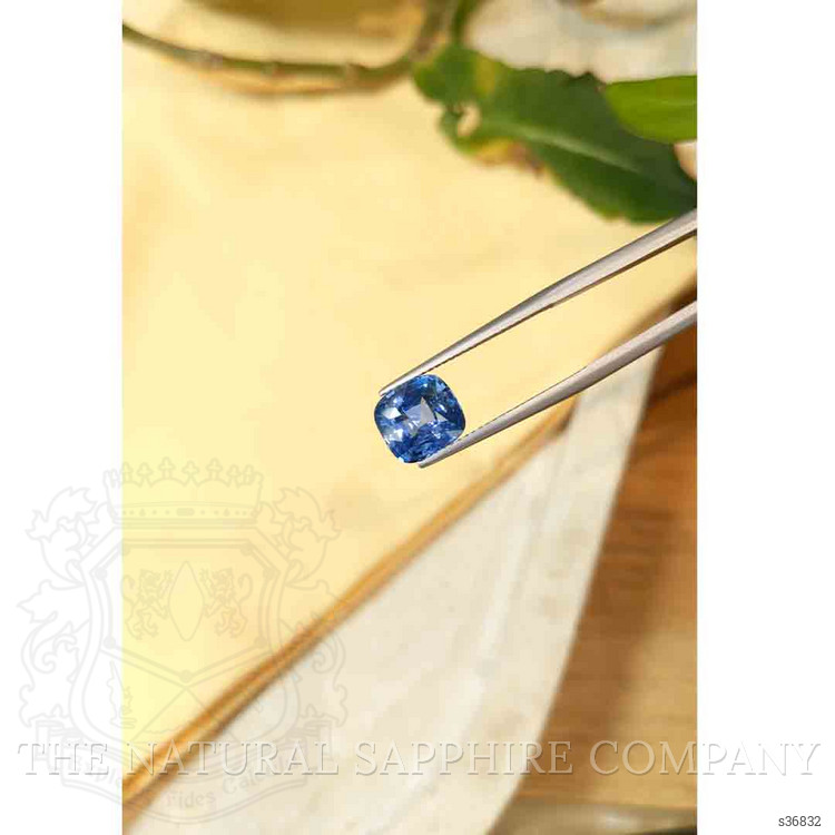 2.81 Ct. Blue Sapphire from Ceylon (Sri Lanka)