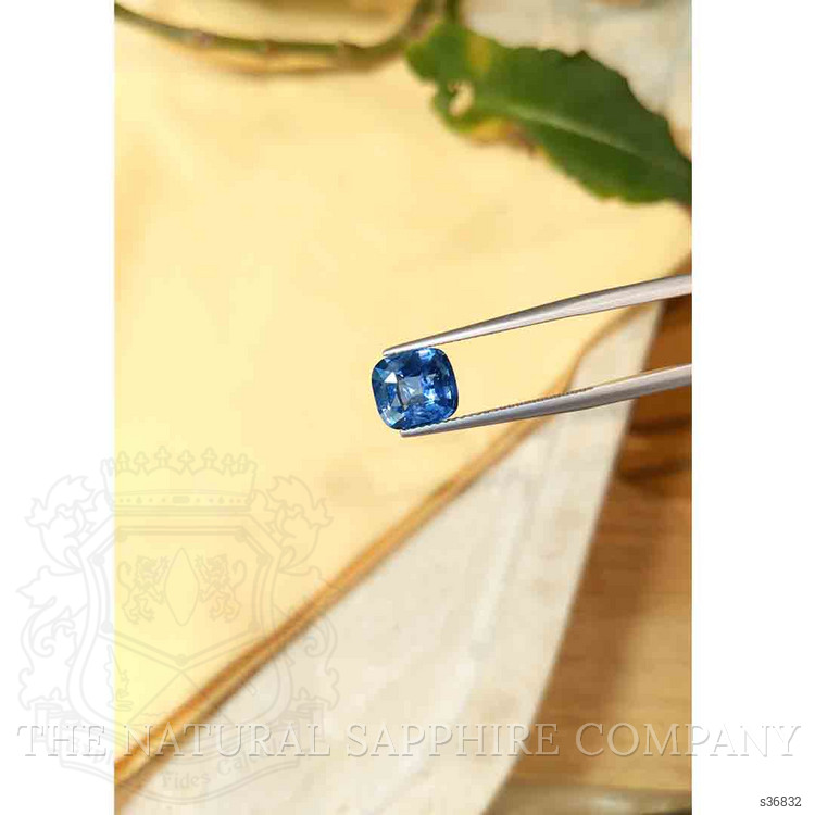 2.81 Ct. Blue Sapphire from Ceylon (Sri Lanka)