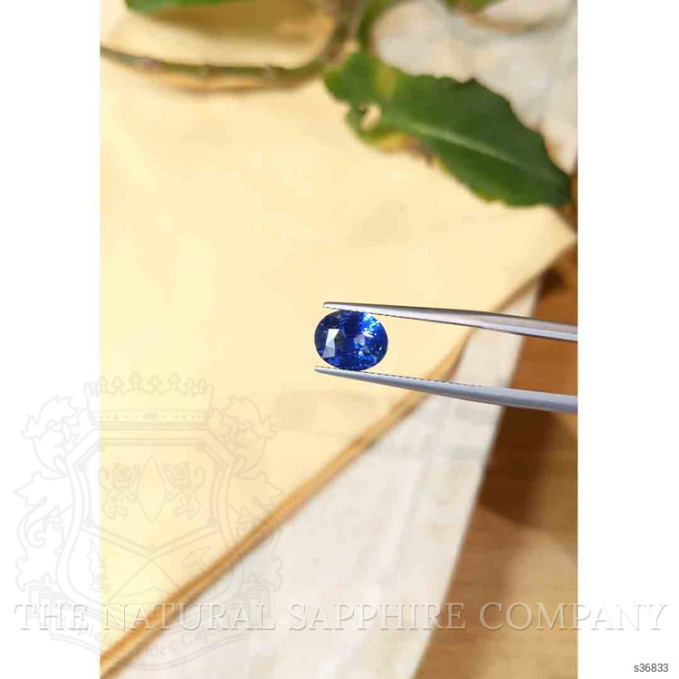 3.05 Ct. Blue Sapphire from Ceylon (Sri Lanka)