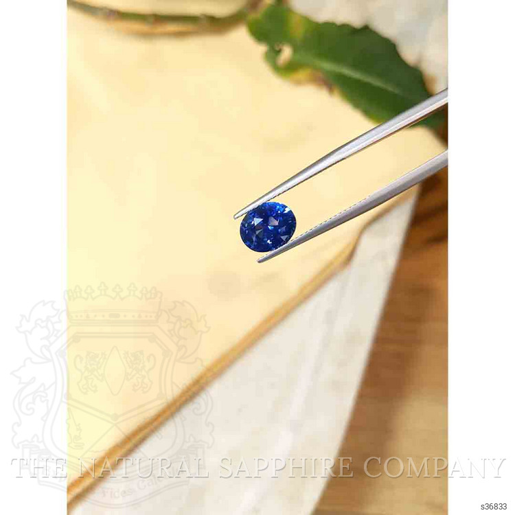 3.05 Ct. Blue Sapphire from Ceylon (Sri Lanka)