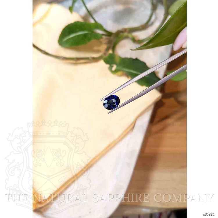 2.52 Ct. Blue Sapphire from Ceylon (Sri Lanka)