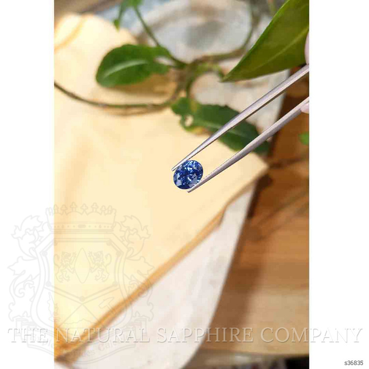 2.54 Ct. Blue Sapphire from Ceylon (Sri Lanka)