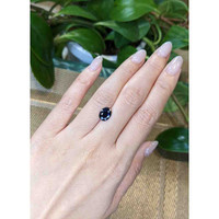 2.20 Ct. Blue Sapphire from Ceylon (Sri Lanka) Life Style