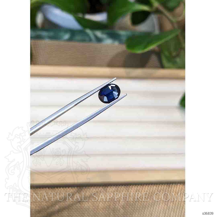 2.20 Ct. Blue Sapphire from Ceylon (Sri Lanka)