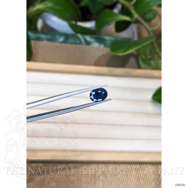 2.20 Ct. Blue Sapphire from Ceylon (Sri Lanka)
