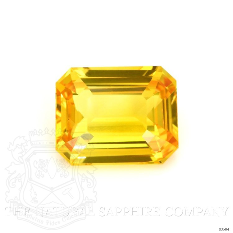 7.04 Ct. Yellow Sapphire from Ceylon (Sri Lanka)