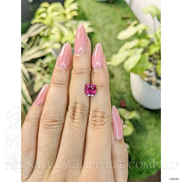 2.35 Ct. Reddish Pink Sapphire from Mozambique