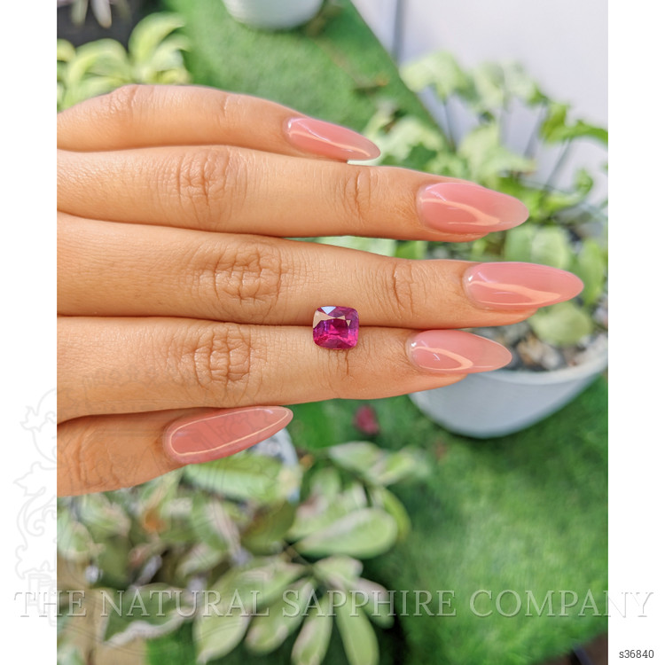 2.35 Ct. Reddish Pink Sapphire from Mozambique