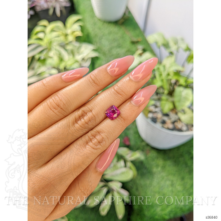2.35 Ct. Reddish Pink Sapphire from Mozambique