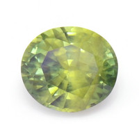 0.93 Ct. Yellowish Green Sapphire from Ceylon (Sri Lanka) Video