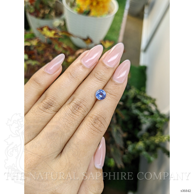 1.46 Ct. Blue Sapphire from Ceylon (Sri Lanka)