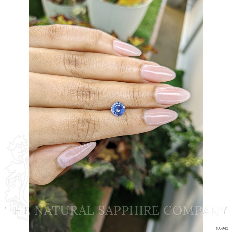 1.46 Ct. Blue Sapphire from Ceylon (Sri Lanka)