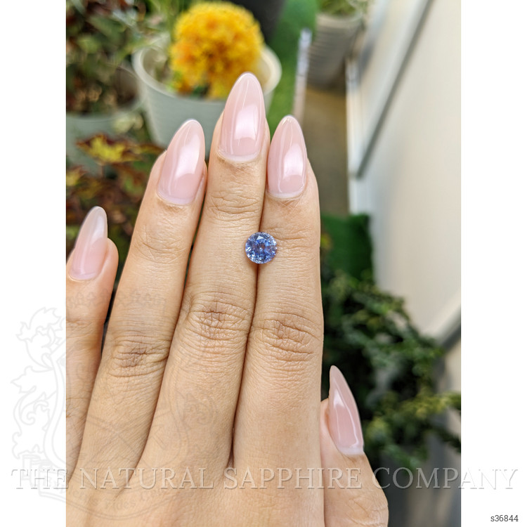 1.93 Ct. Blue Sapphire from Ceylon (Sri Lanka)