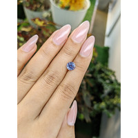 1.93 Ct. Blue Sapphire from Ceylon (Sri Lanka) Life Style